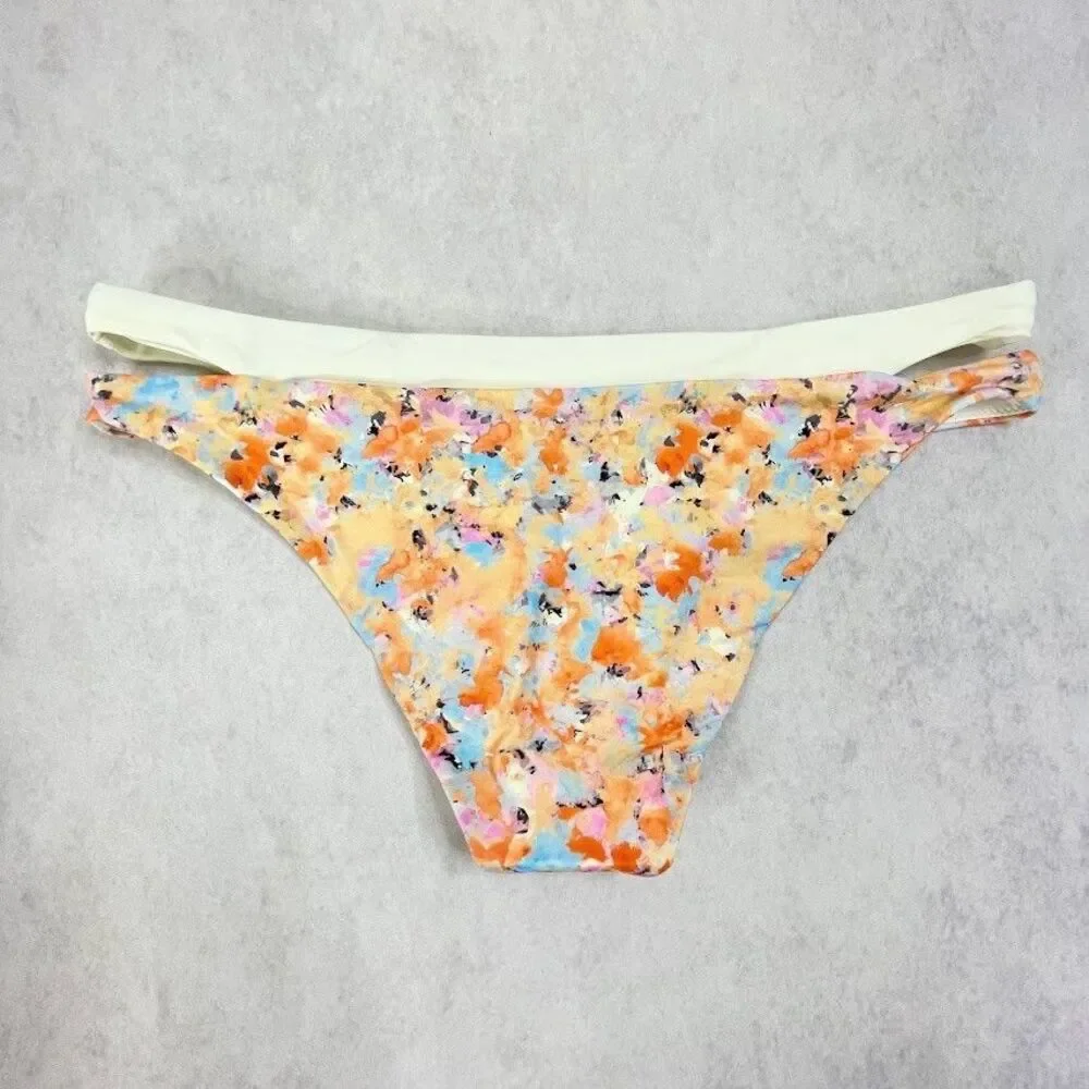 prAna Sugar Shore Bikini Bottom Impressions Womens M ** $5 CLEARANCE ** FINAL PR